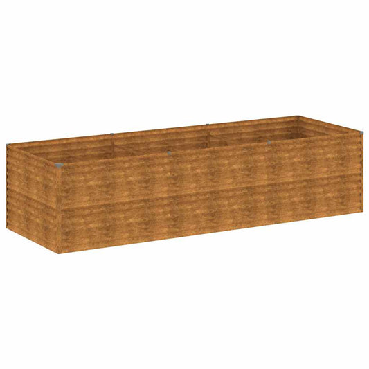 vidaXL Ζαρντινιέρα 290 x 100 x 69 εκ. από Ατσάλι Σκληρυθέν στον Αέρα