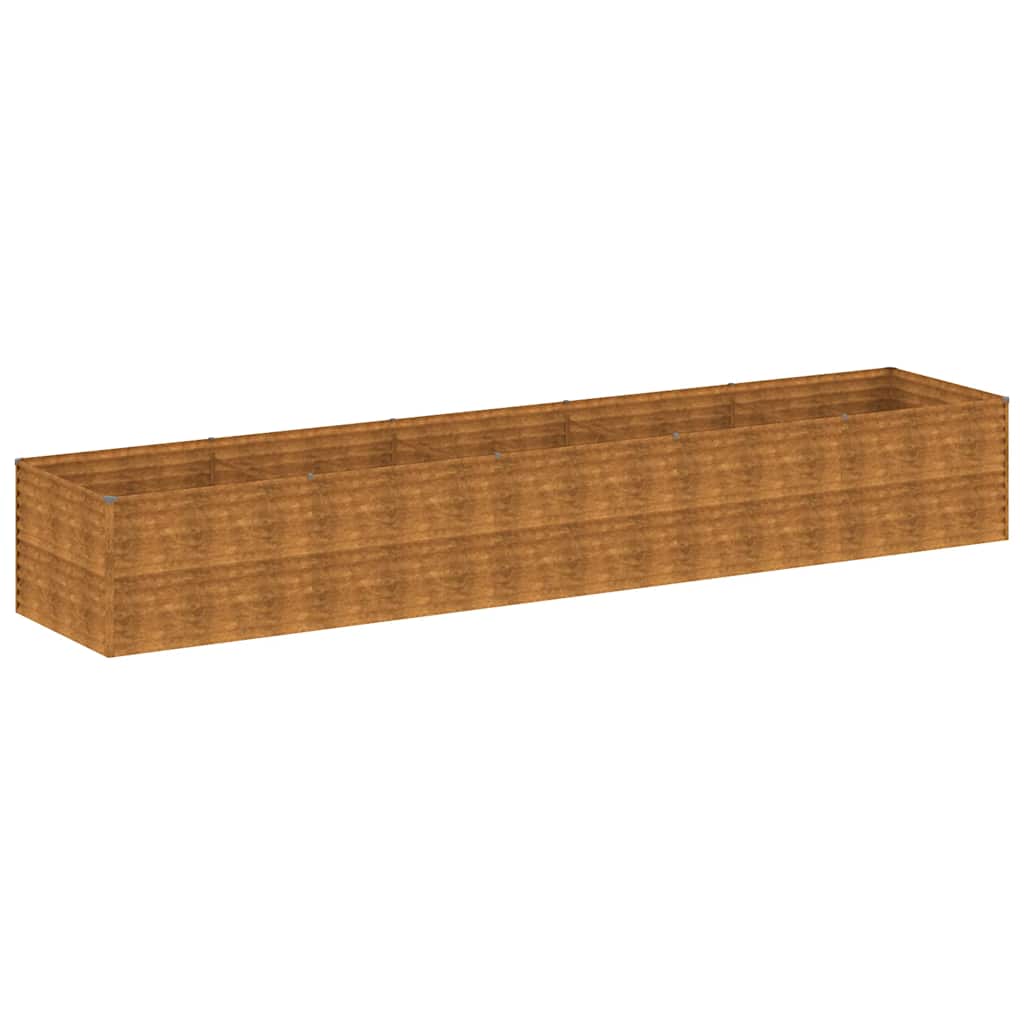 vidaXL Ζαρντινιέρα 479 x 100 x 69 εκ. από Ατσάλι Σκληρυθέν στον Αέρα