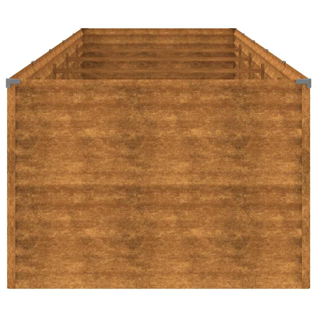 vidaXL Ζαρντινιέρα 479 x 100 x 69 εκ. από Ατσάλι Σκληρυθέν στον Αέρα
