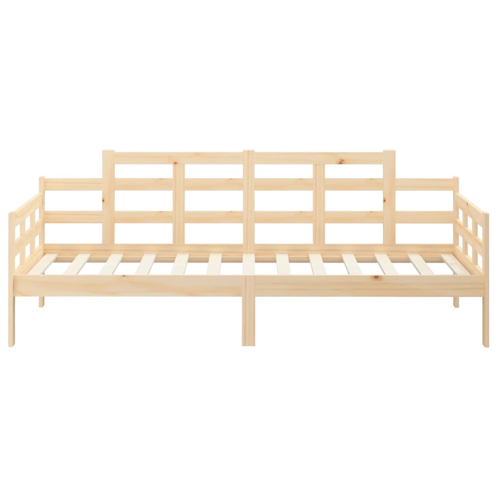 vidaXL Καναπές Κρεβάτι 80 x 200 εκ. από Μασίφ Ξύλο Πεύκου