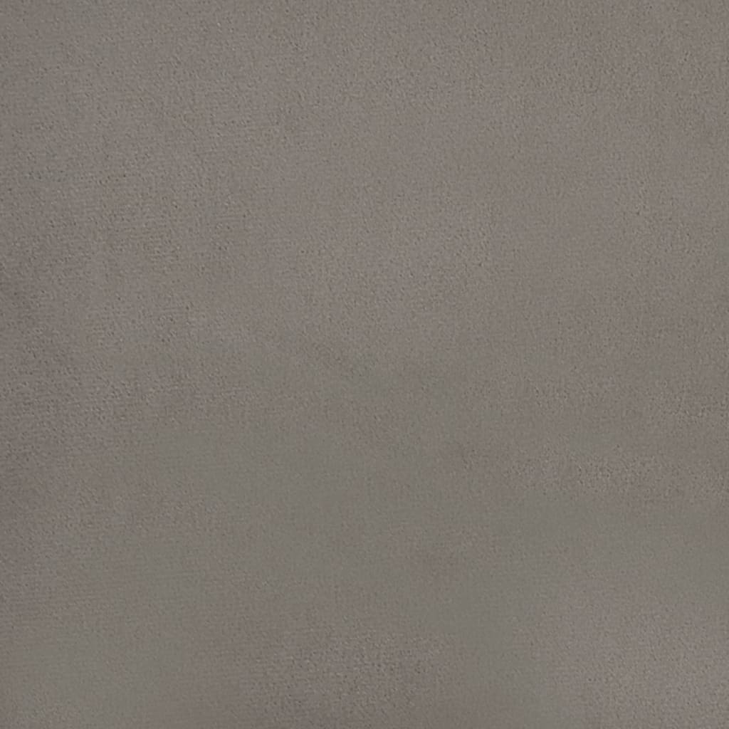 vidaXL Πάνελ Τοίχου 12 τεμ. Ανοιχτό Γκρι 60x30 εκ. 2,16 μ² Βελούδο