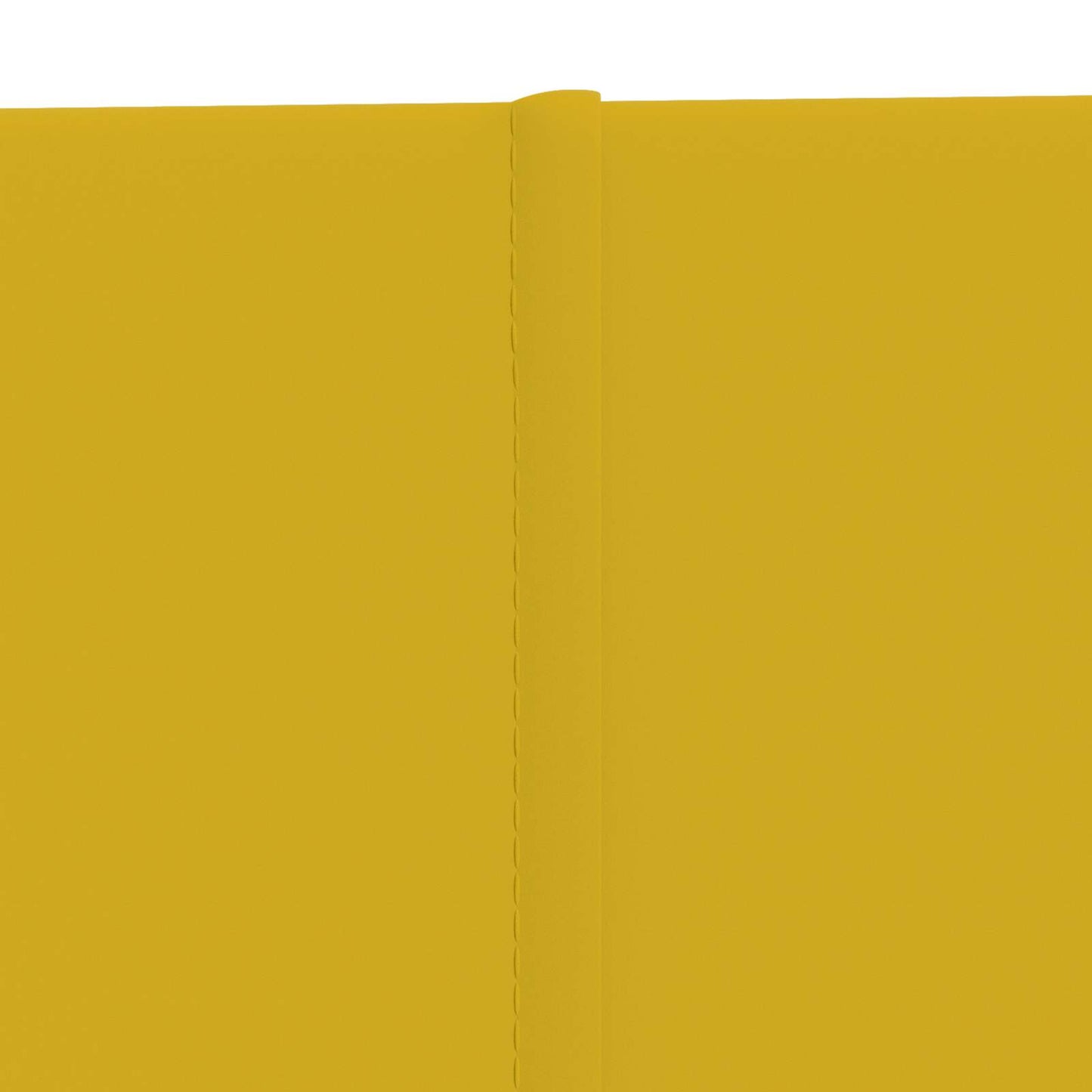 vidaXL Κεφαλάρι Τοίχου 12 pcs Κίτρινο 60 x 30 cm Βελούδο