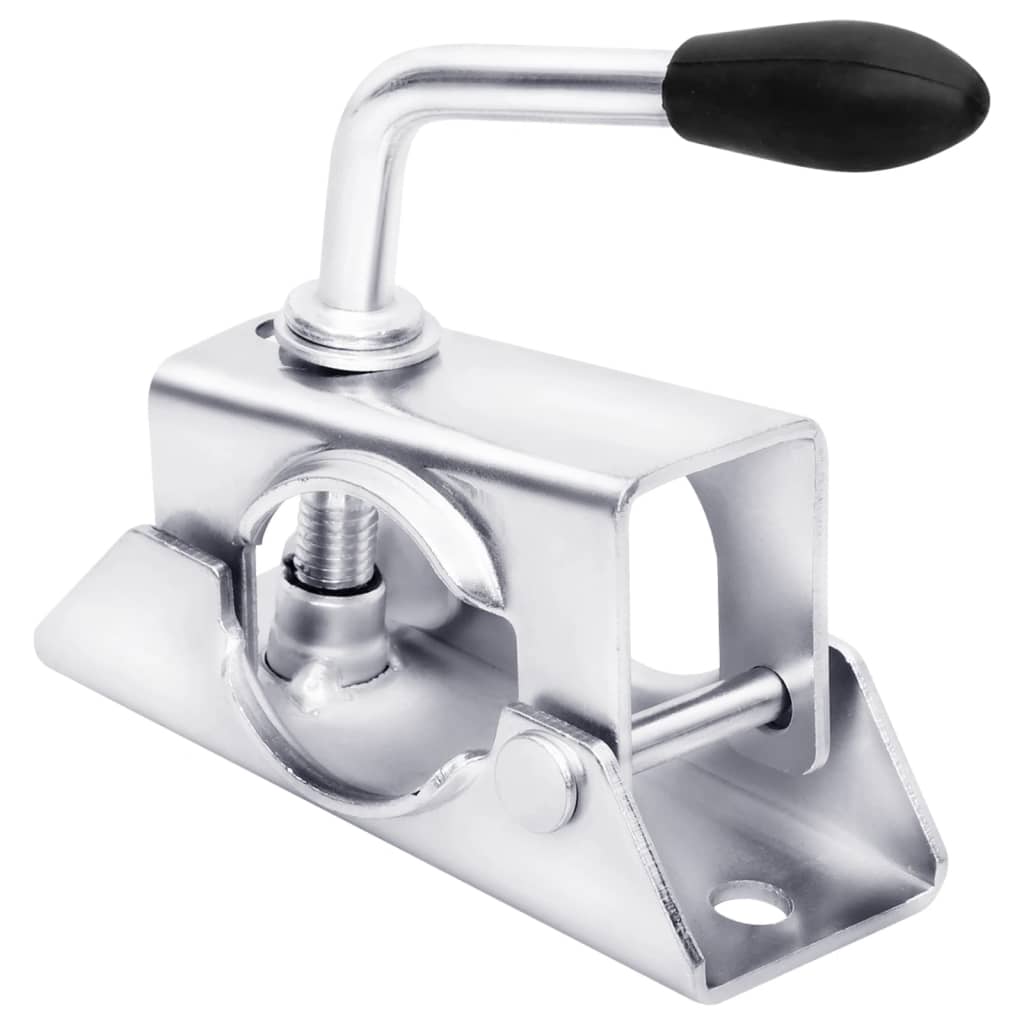 vidaXL Ποδαράκι με Σφιγκτήρες 13,5x6,5x14 εκ. Γαλβανισμένος Χάλυβας