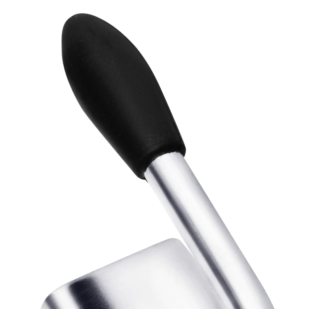 vidaXL Ποδαράκι με Σφιγκτήρες 2Τεμ 13,5x6,5x14 εκ. Γαλβ. Χάλυβα