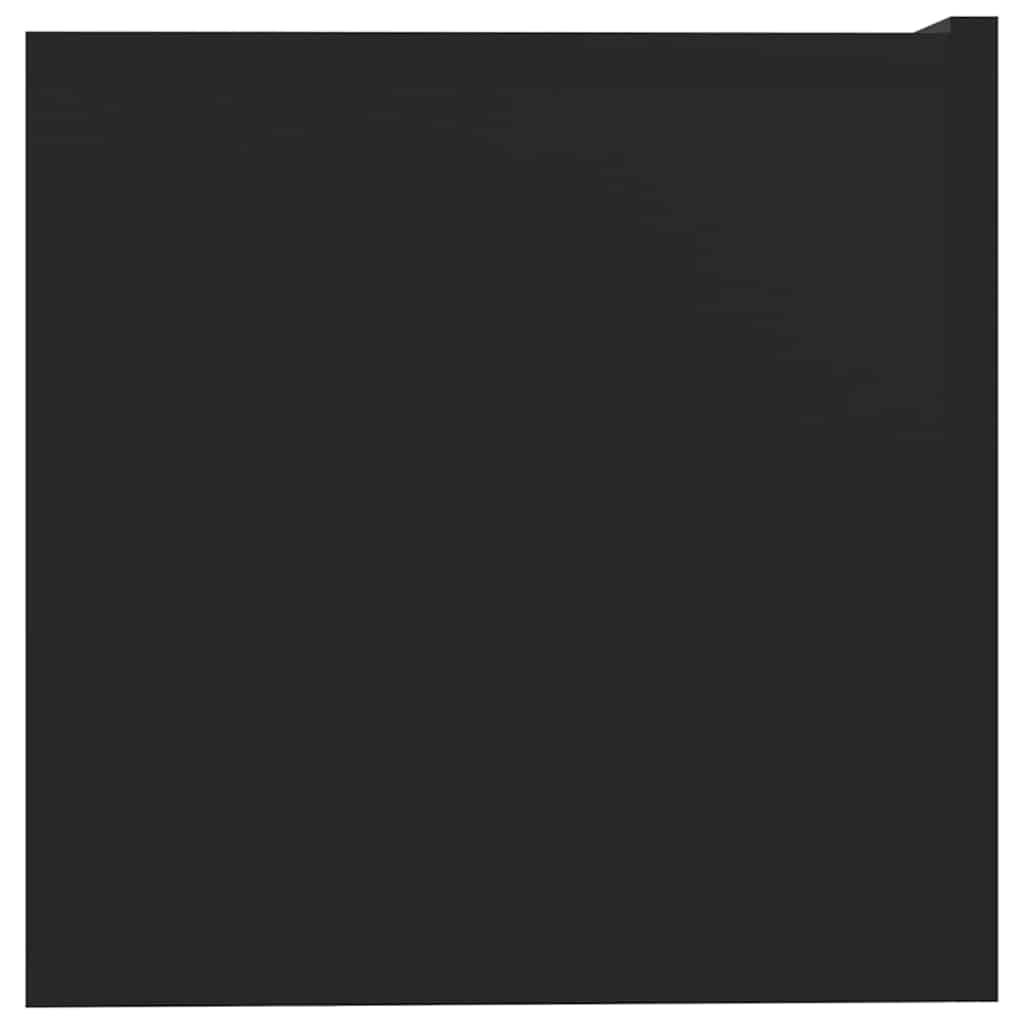 vidaXL Έπιπλα Τηλεόρασης 2 τεμ. Μαύρα 80x30x30 εκ. Επεξεργασμένο Ξύλο