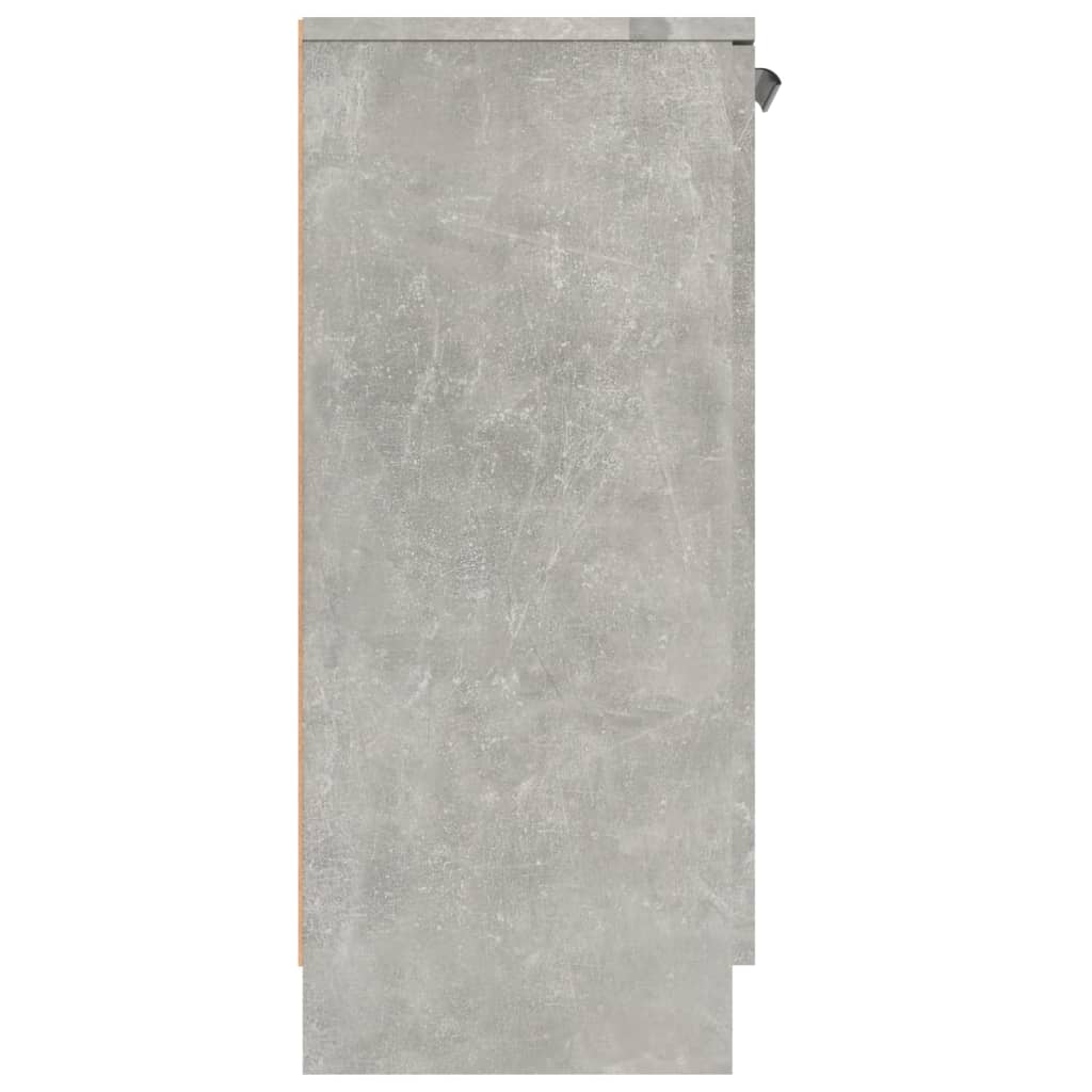 vidaXL Ντουλάπι Γκρι Σκυροδέματος 60x30x70 εκ. από Επεξεργασμένο Ξύλο