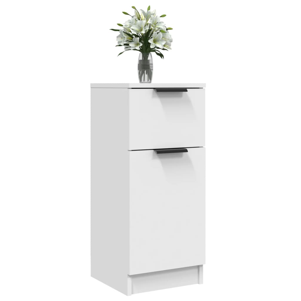 vidaXL Ντουλάπια 2 τεμ. Λευκά 30 x 30 x 70 εκ. από Επεξεργασμένο Ξύλο