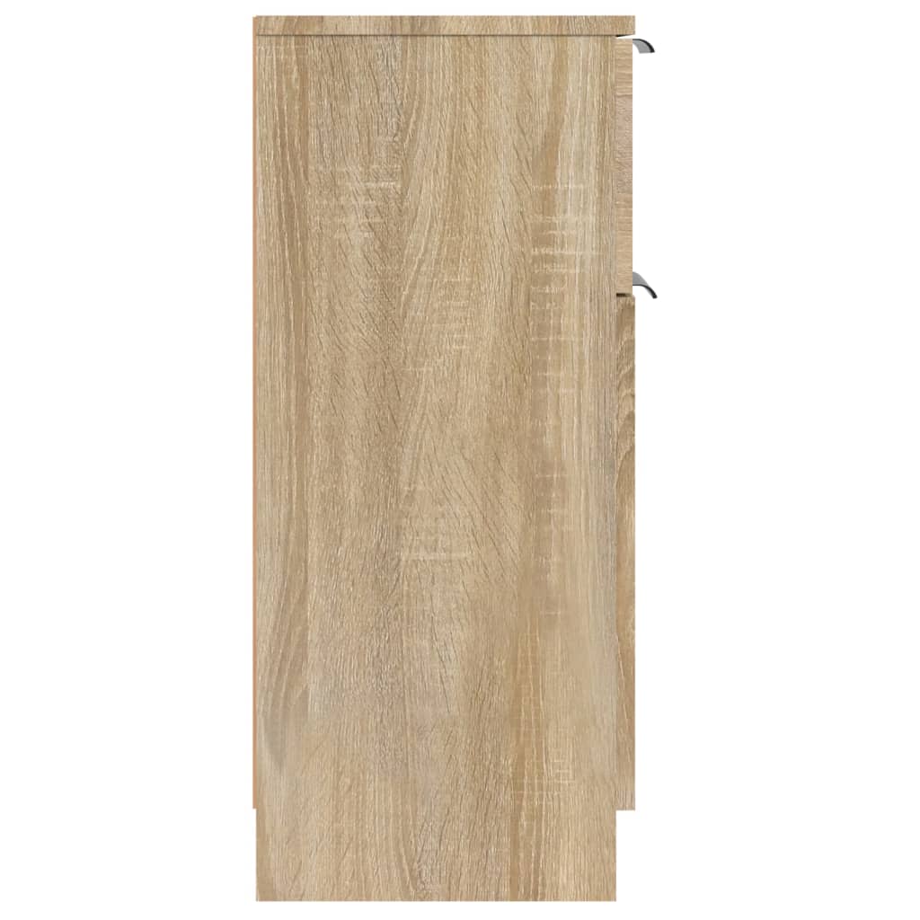 vidaXL Ντουλάπι Sonoma Δρυς 30 x 30 x 70 εκ. από Επεξεργασμένο Ξύλο