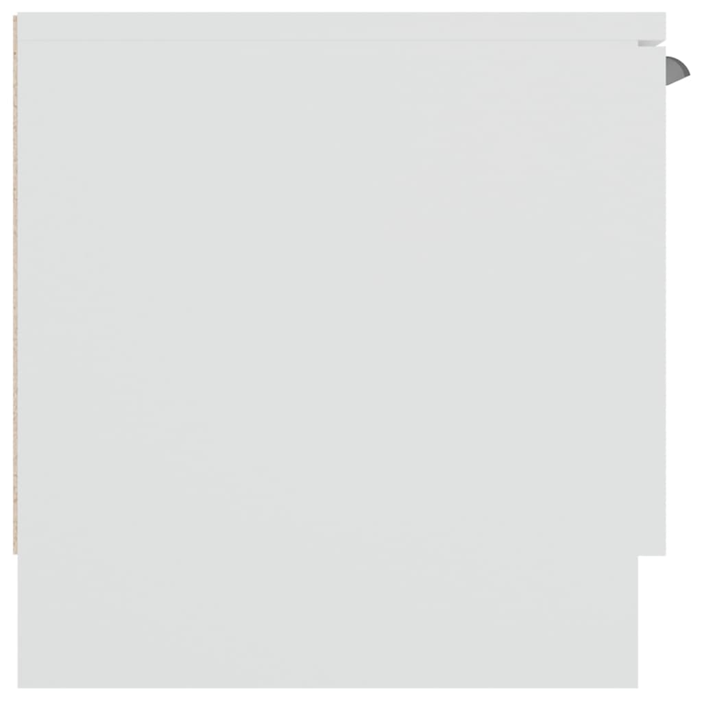 vidaXL Έπιπλο Τηλεόρασης Λευκό 102x35x36,5 εκ. Επεξεργασμένο Ξύλο