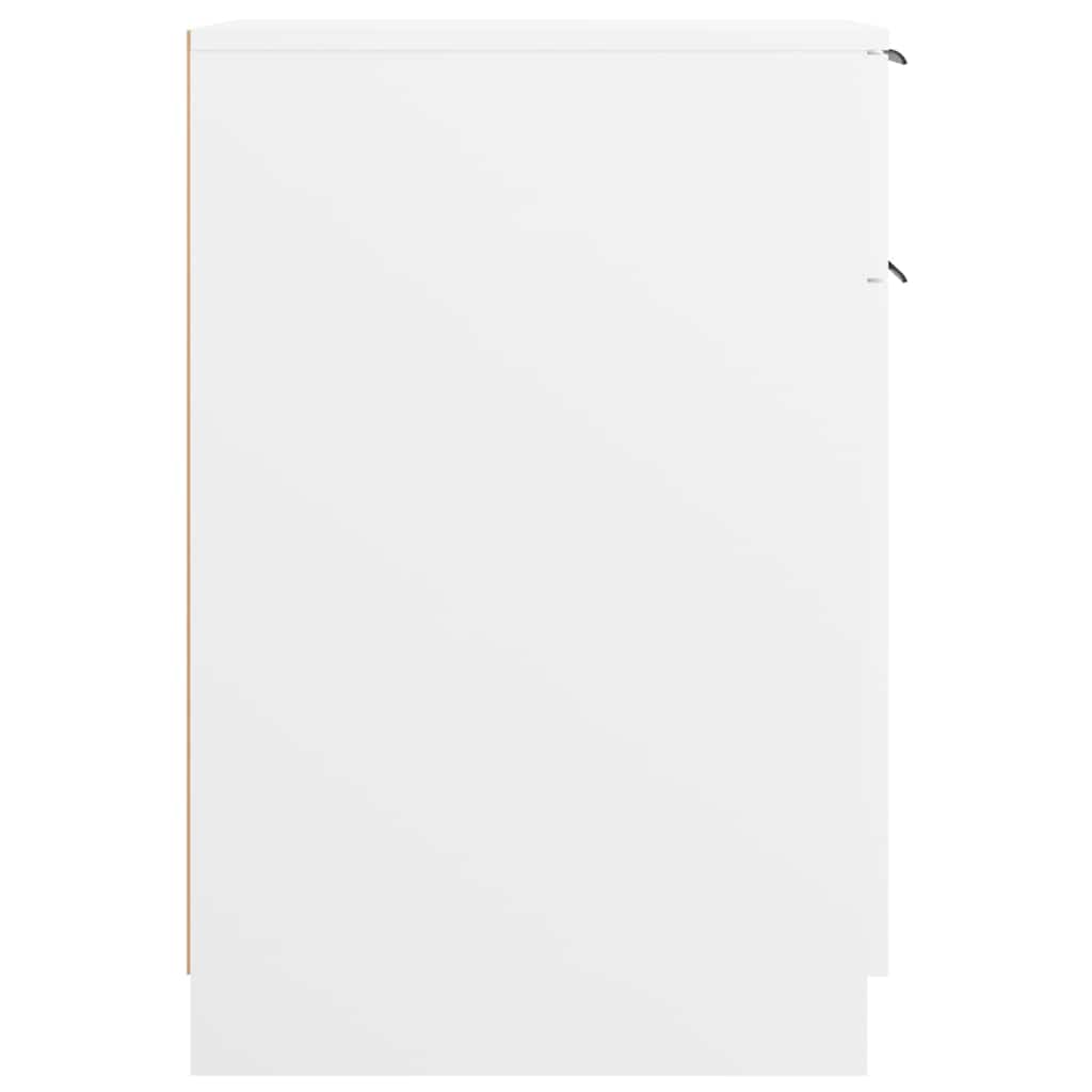 vidaXL Ντουλάπι Γραφείου Λευκό 33,5x50x75 εκ. Επεξεργ. Ξύλο