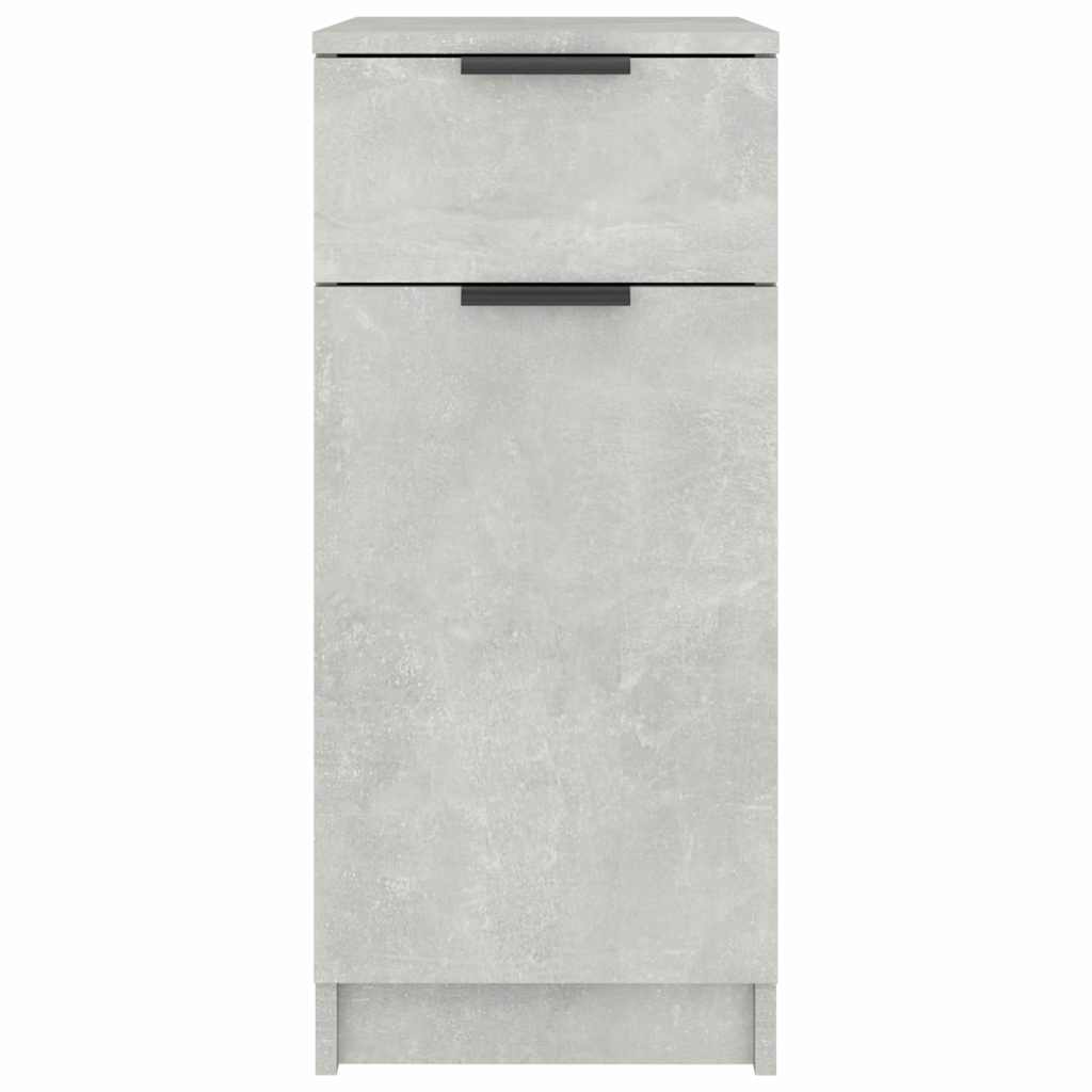 vidaXL Ντουλάπι Γραφείου Γκρι Σκυροδ. 100x50x75 εκ. Επεξεργασμένο Ξύλο