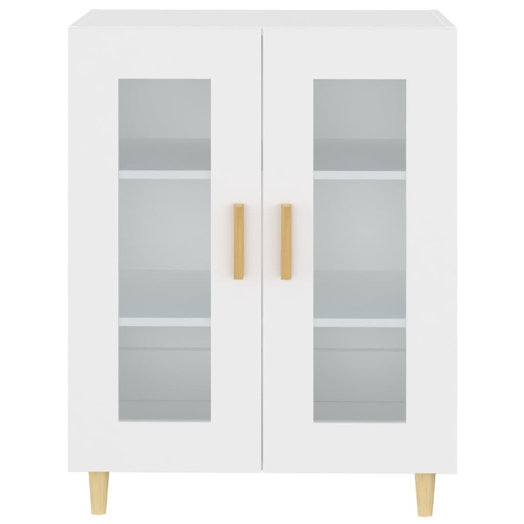 vidaXL Ντουλάπι Λευκό 69,5 x 34 x 90 εκ. από Επεξεργασμένο Ξύλο