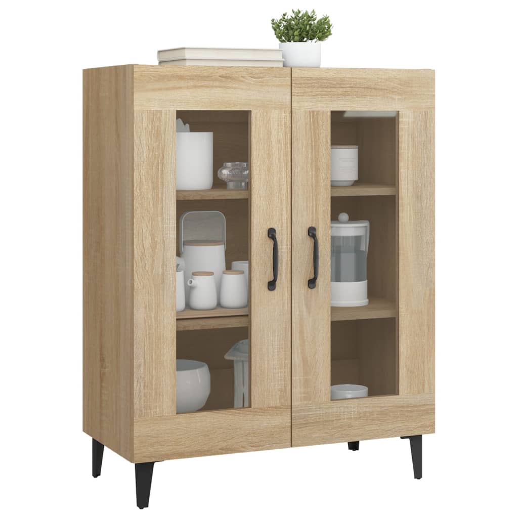 vidaXL Ντουλάπι Sonoma Δρυς 69,5 x 34 x 90 εκ. από Επεξεργασμένο Ξύλο