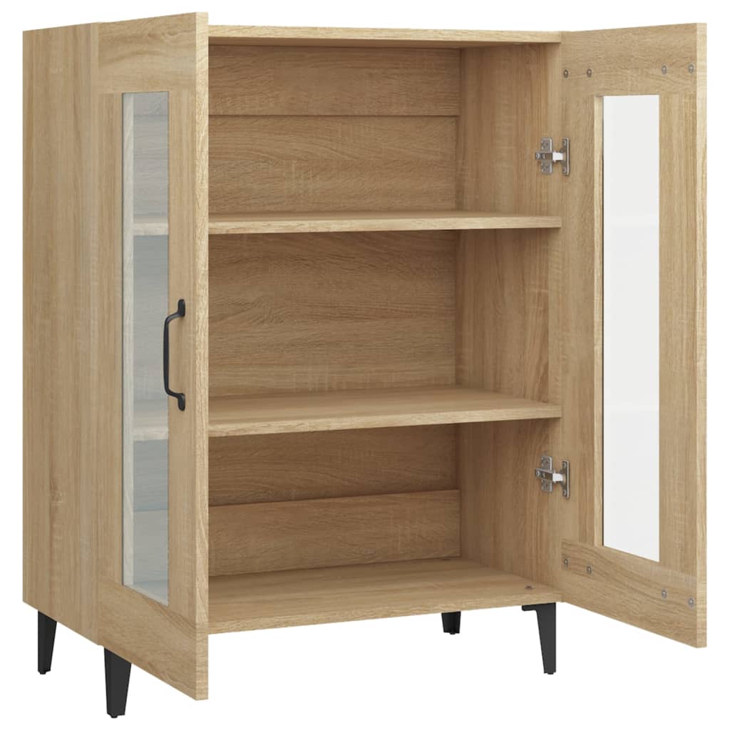 vidaXL Ντουλάπι Sonoma Δρυς 69,5 x 34 x 90 εκ. από Επεξεργασμένο Ξύλο