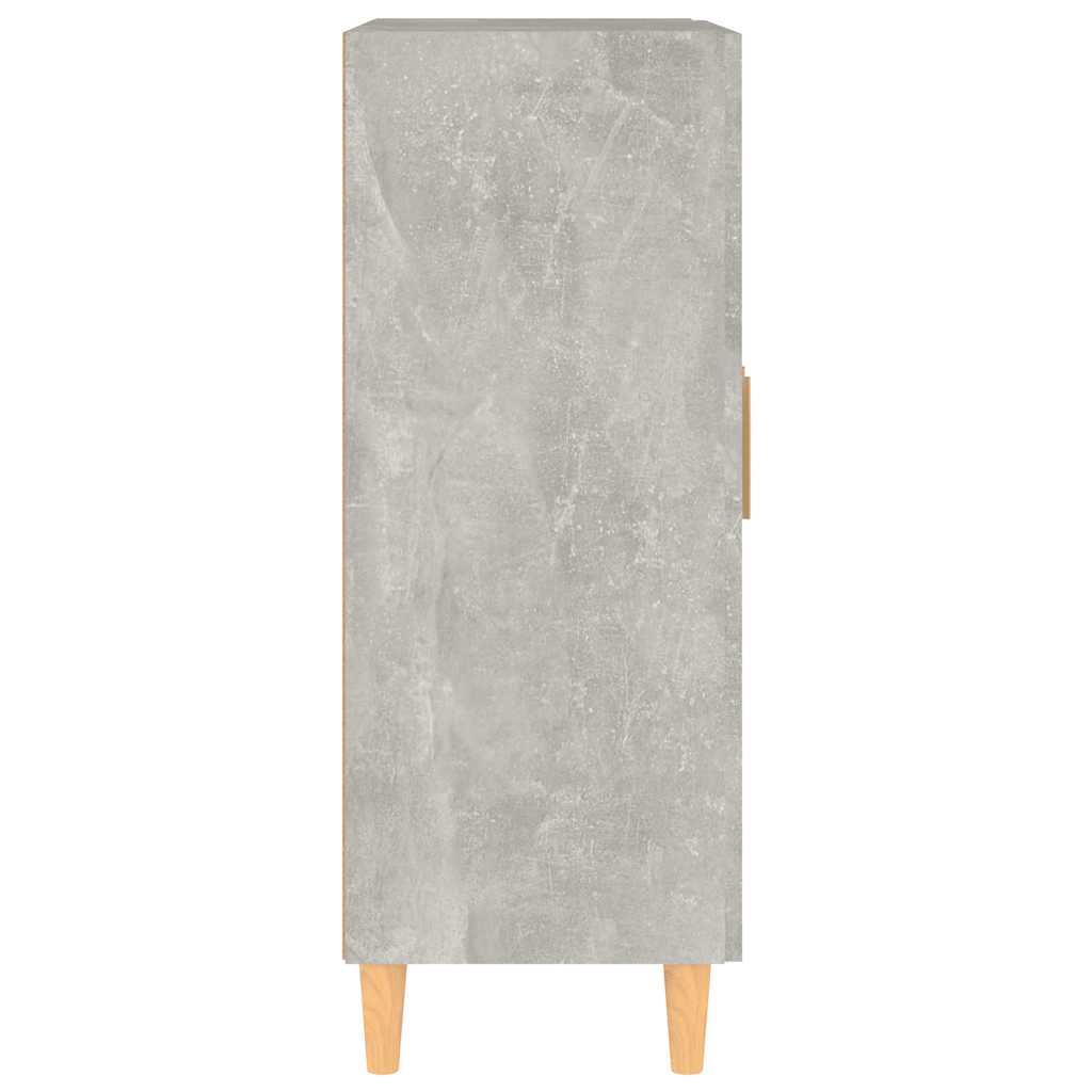 vidaXL Ντουλάπι Γκρι Σκυροδέματος 69,5x34x90 εκ. Επεξεργασμένο Ξύλο