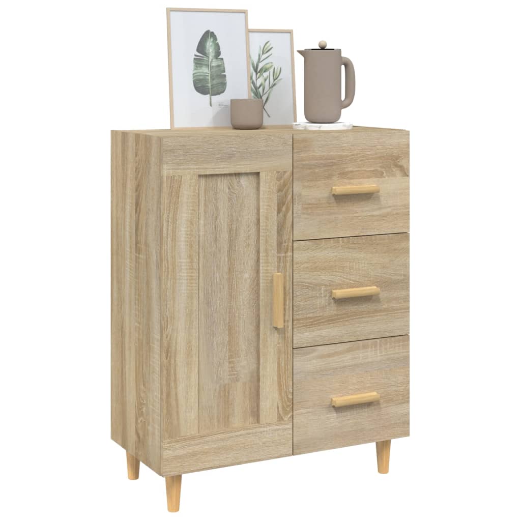 vidaXL Ντουλάπι Sonoma Δρυς 69,5 x 34 x 90 εκ. από Επεξεργασμένο Ξύλο