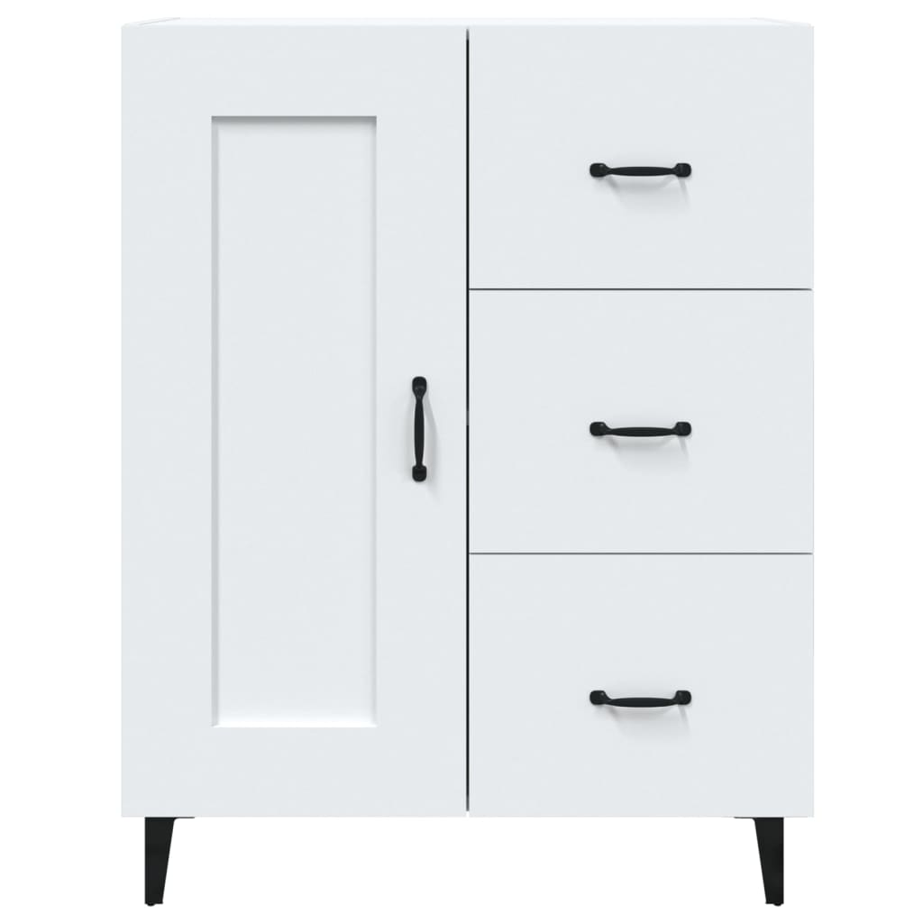 vidaXL Ντουλάπι Λευκό 69,5 x 34 x 90 εκ. από Επεξεργασμένο Ξύλο