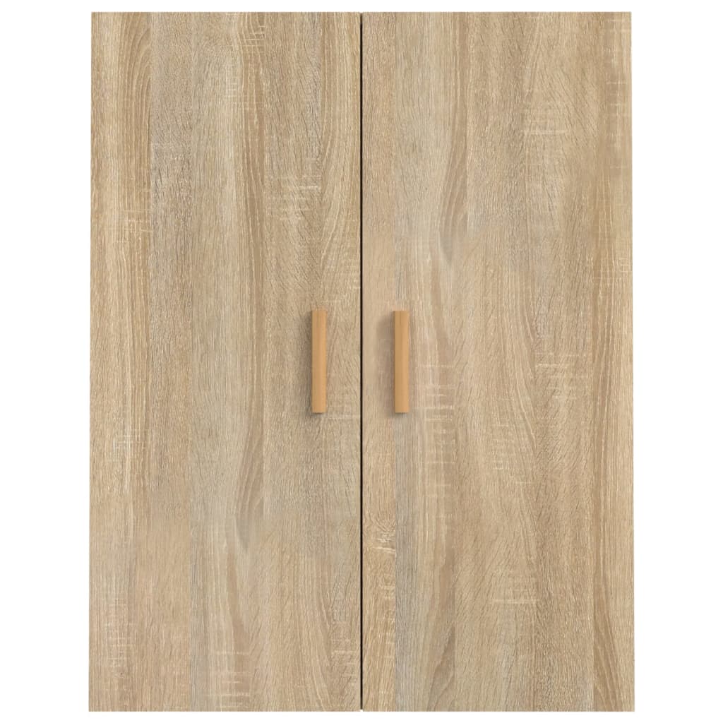 vidaXL Κρεμαστό Ντουλάπι Τοίχου Sonoma Δρυς 69,5x34x90 εκ Επεξ. Ξύλο
