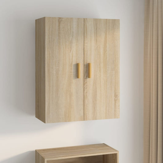 vidaXL Κρεμαστό Ντουλάπι Τοίχου Sonoma Δρυς 69,5x34x90 εκ Επεξ. Ξύλο