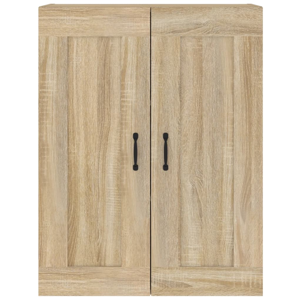 vidaXL Ντουλάπι Τοίχου Κρεμαστό Sonoma Δρυς 69,5 x 32,5 x 90 εκ.