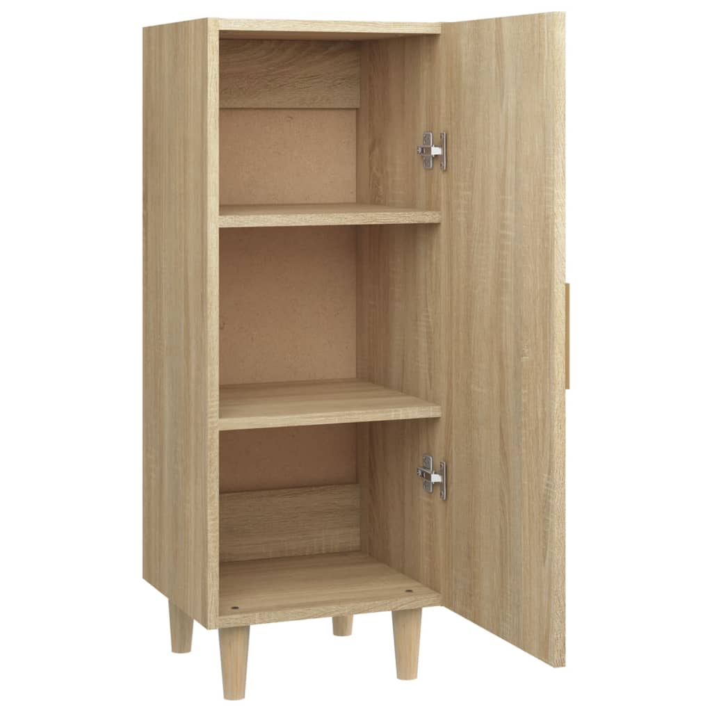 vidaXL Ντουλάπι Sonoma Δρυς 34,5x34x90 εκ. από Επεξεργασμένο Ξύλο