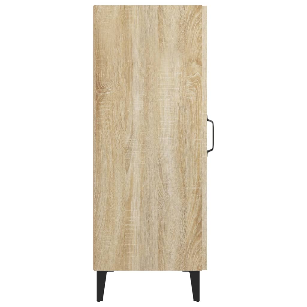 vidaXL Ντουλάπι Sonoma Δρυς 34,5x34x90 εκ. από Επεξεργασμένο Ξύλο