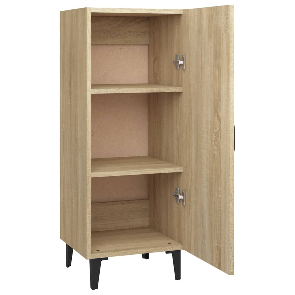 vidaXL Ντουλάπι Sonoma Δρυς 34,5x34x90 εκ. από Επεξεργασμένο Ξύλο