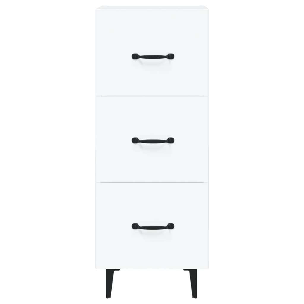 vidaXL Ντουλάπι Λευκό 34,5 x 34 x 90 εκ. από Επεξεργασμένο Ξύλο