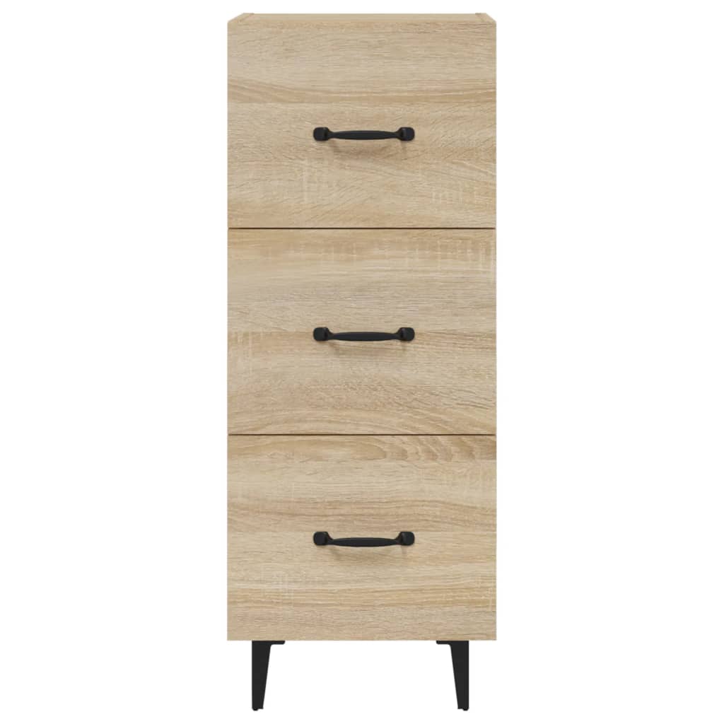 vidaXL Ντουλάπι Sonoma Δρυς 34,5x34x90 εκ. από Επεξεργασμένο Ξύλο