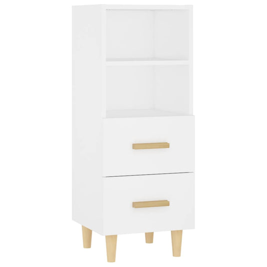 vidaXL Ντουλάπι Λευκό 34,5 x 34 x 90 εκ. από Επεξεργασμένο Ξύλο