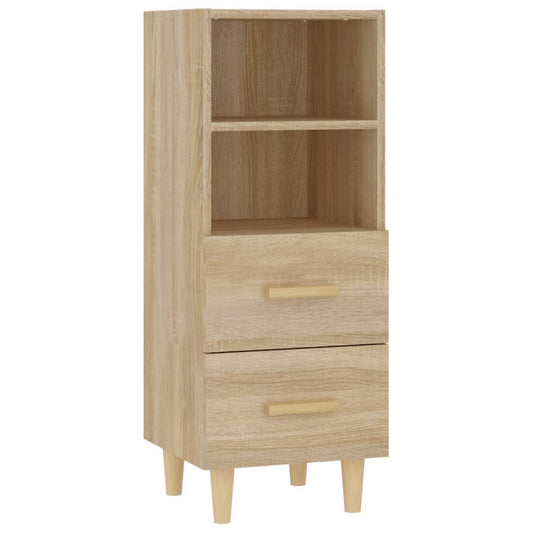 vidaXL Ντουλάπι Sonoma Δρυς 34,5x34x90 εκ. από Επεξεργασμένο Ξύλο