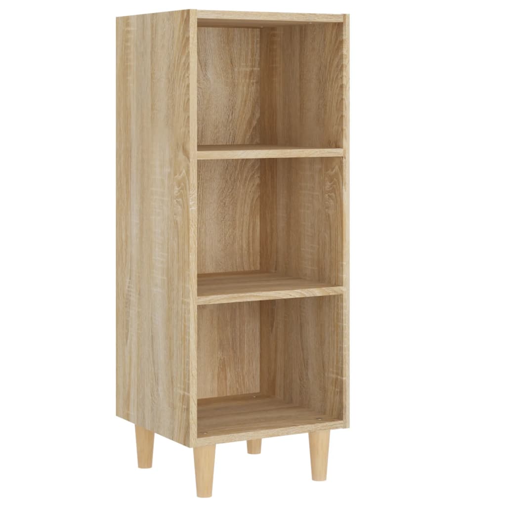 vidaXL Ντουλάπι Sonoma Δρυς 34,5x32,5x90 εκ. από Επεξεργασμένο Ξύλο