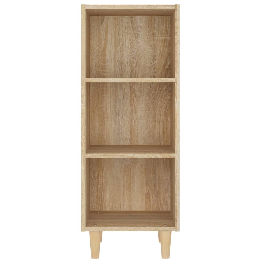 vidaXL Ντουλάπι Sonoma Δρυς 34,5x32,5x90 εκ. από Επεξεργασμένο Ξύλο