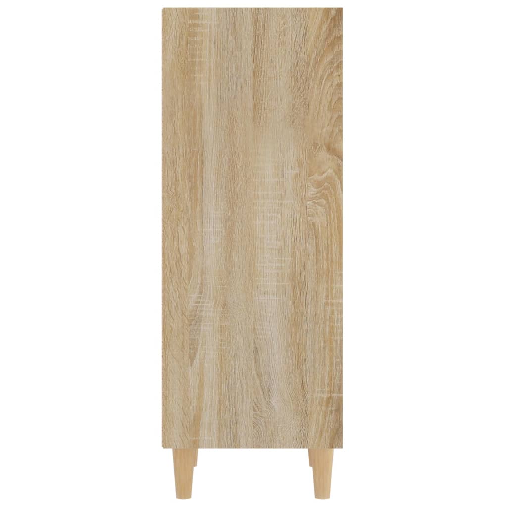 vidaXL Ντουλάπι Sonoma Δρυς 34,5x32,5x90 εκ. από Επεξεργασμένο Ξύλο