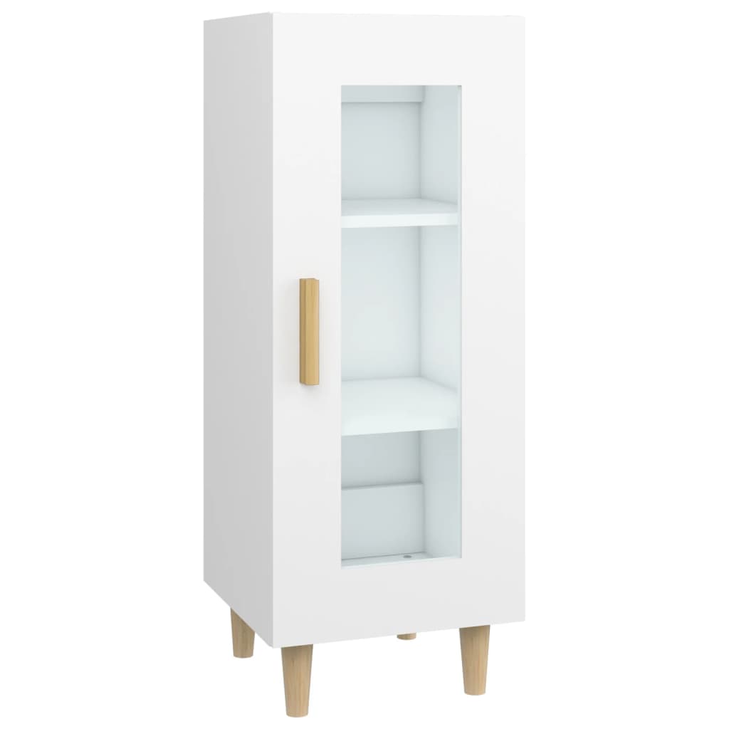 vidaXL Ντουλάπι Λευκό 34,5 x 34 x 90 εκ. από Επεξεργασμένο Ξύλο