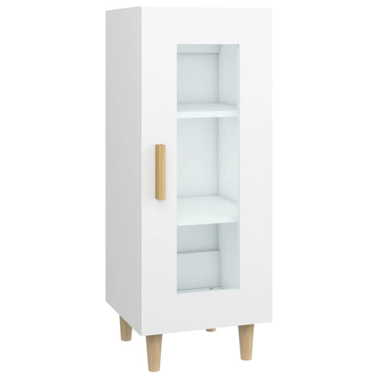 vidaXL Ντουλάπι Λευκό 34,5 x 34 x 90 εκ. από Επεξεργασμένο Ξύλο