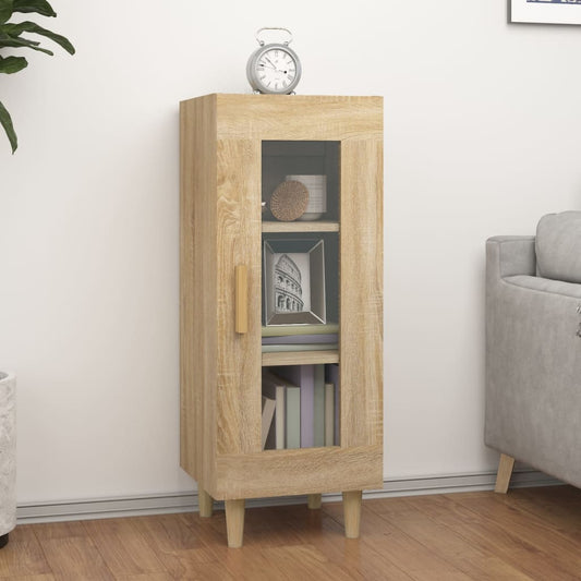 vidaXL Ντουλάπι Sonoma Δρυς 34,5x34x90 εκ. από Επεξεργασμένο Ξύλο