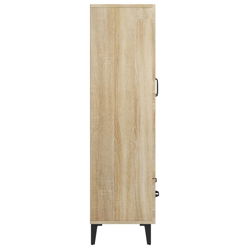 vidaXL Ντουλάπα Sonoma Δρυς 70 x 31 x 115 εκ. από Επεξεργασμένο Ξύλο