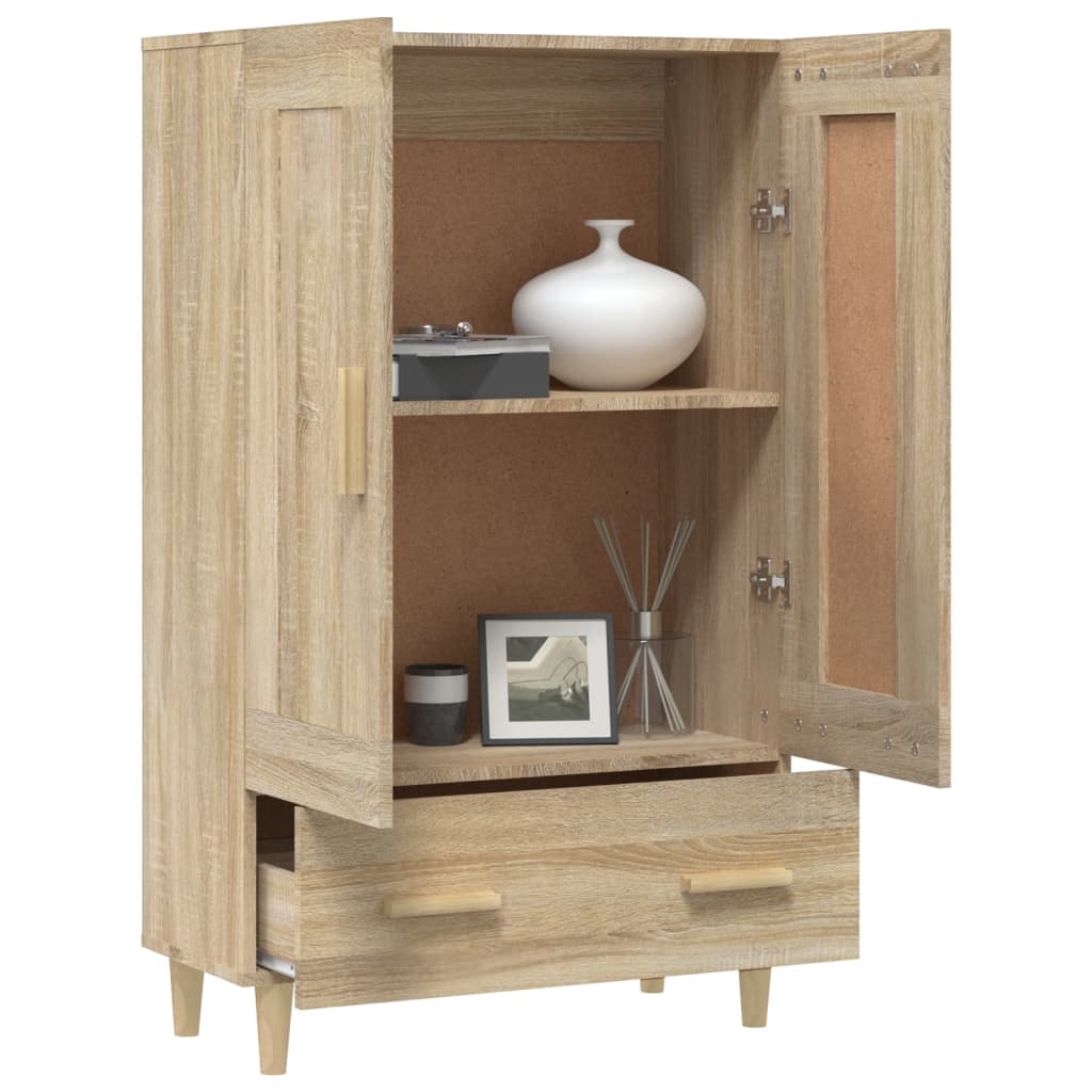 vidaXL Ντουλάπα Sonoma Δρυς 70 x 31 x 115 εκ. από Επεξεργασμένο Ξύλο