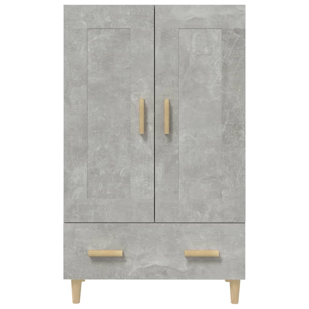vidaXL Ντουλάπι Γκρι Σκυροδέματος 70x31x115 εκ. από Επεξεργασμένο Ξύλο
