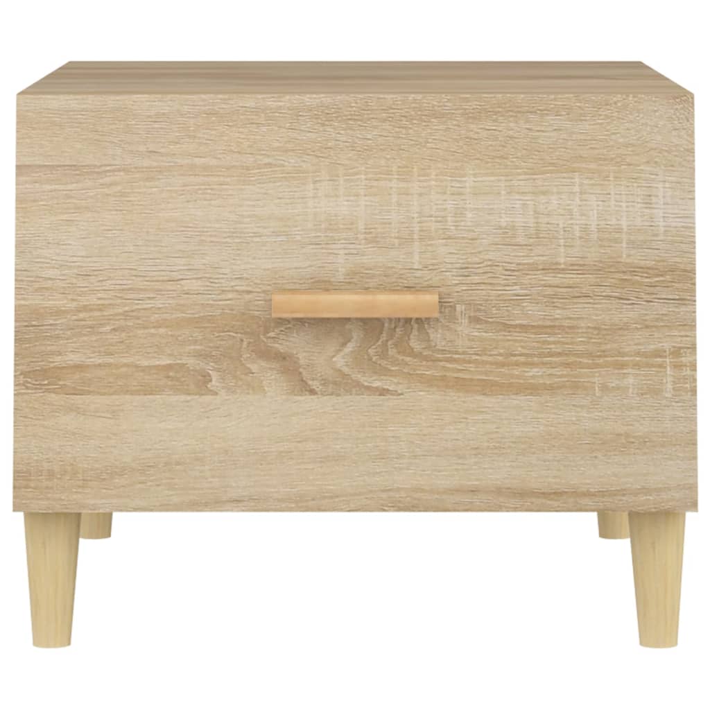 vidaXL Τραπεζάκια Σαλονιού 2 τεμ Sonoma Δρυς 50x50x40 εκ Επεξ. Ξύλο
