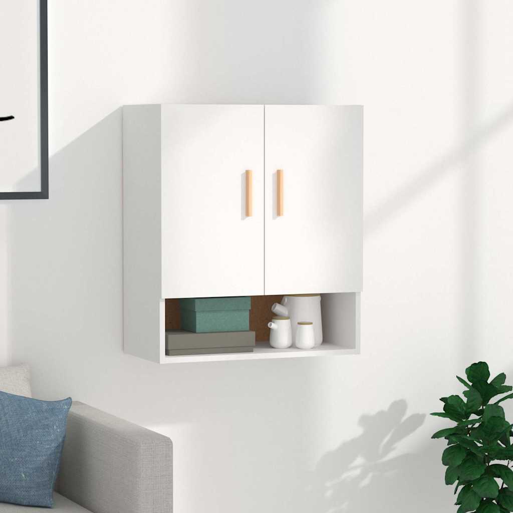 vidaXL Ντουλάπι Τοίχου Λευκό 60 x 31 x 70 εκ. από Επεξεργασμένο Ξύλο