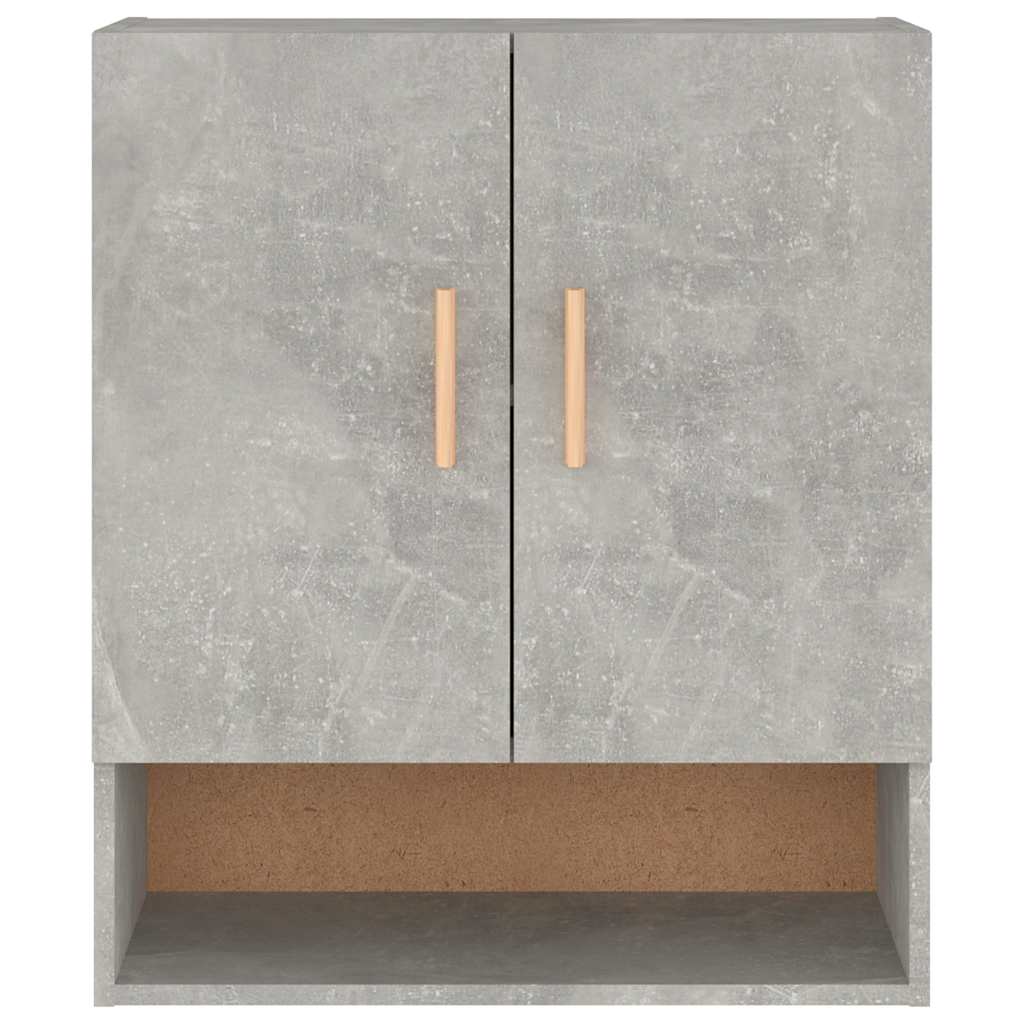 vidaXL Ντουλάπι Τοίχου Γκρι Σκυρ. 60x31x70 εκ. Επεξεργασμένο Ξύλο