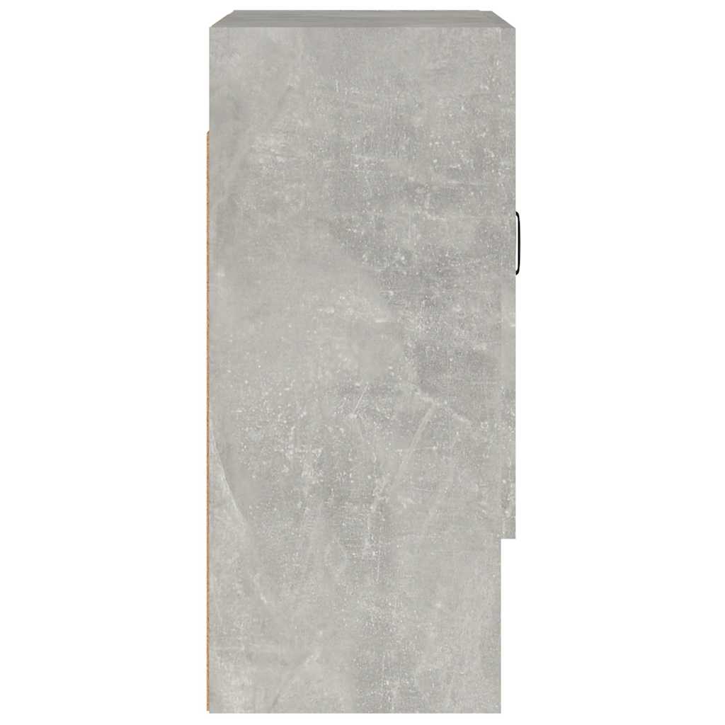 vidaXL Ντουλάπι Τοίχου Γκρι Σκυρ. 60x31x70 εκ. Επεξεργασμένο Ξύλο