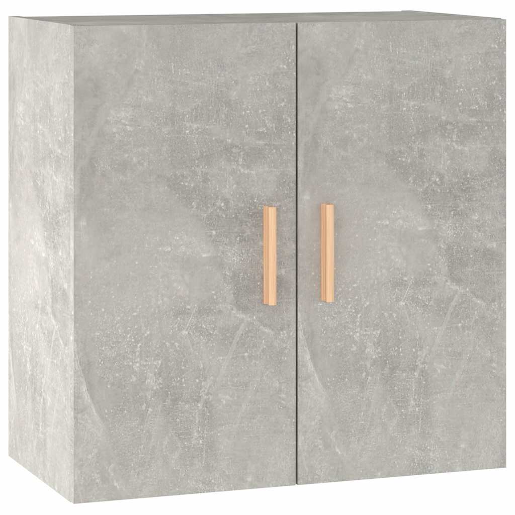 vidaXL Ντουλάπι Τοίχου Γκρι Σκυρ. 60x30x60 εκ. Επεξεργασμένο Ξύλο