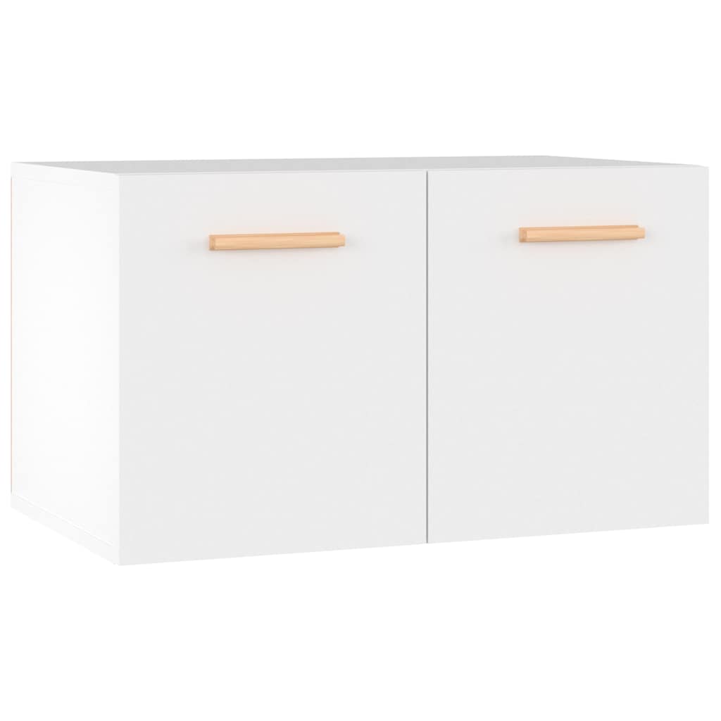 vidaXL Ντουλάπι Τοίχου Λευκό 60 x 36,5 x 35 εκ. από Επεξεργασμένο Ξύλο