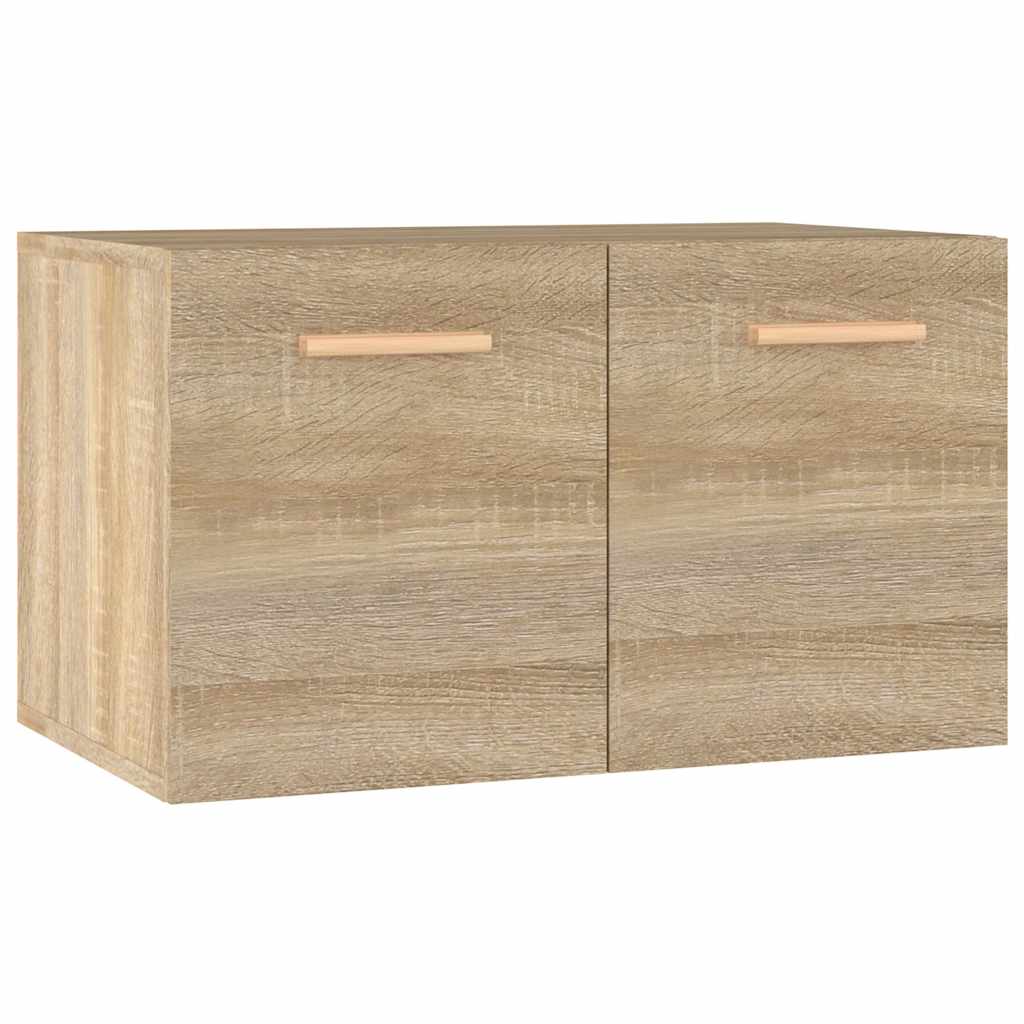 vidaXL Ντουλάπι Τοίχου Sonoma Δρυς 60x36,5x35 εκ. Επεξεργασμένο Ξύλο