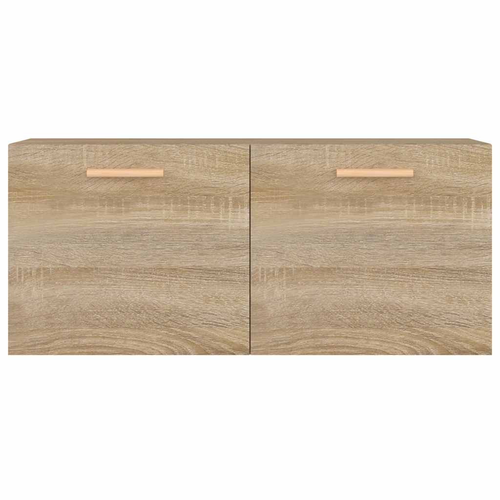 vidaXL Ντουλάπι Τοίχου Sonoma Δρυς 80x35x36,5 εκ. Επεξεργασμένο Ξύλο