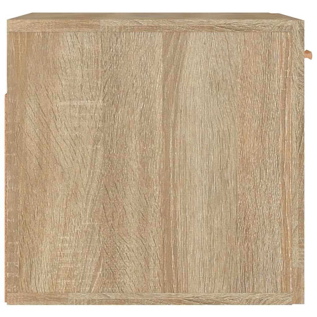 vidaXL Ντουλάπι Τοίχου Sonoma Δρυς 80x35x36,5 εκ. Επεξεργασμένο Ξύλο