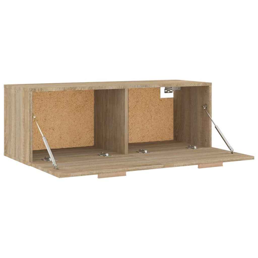 vidaXL Ντουλάπι Τοίχου Sonoma Δρυς 100x36,5x35 εκ. Επεξεργασμένο Ξύλο